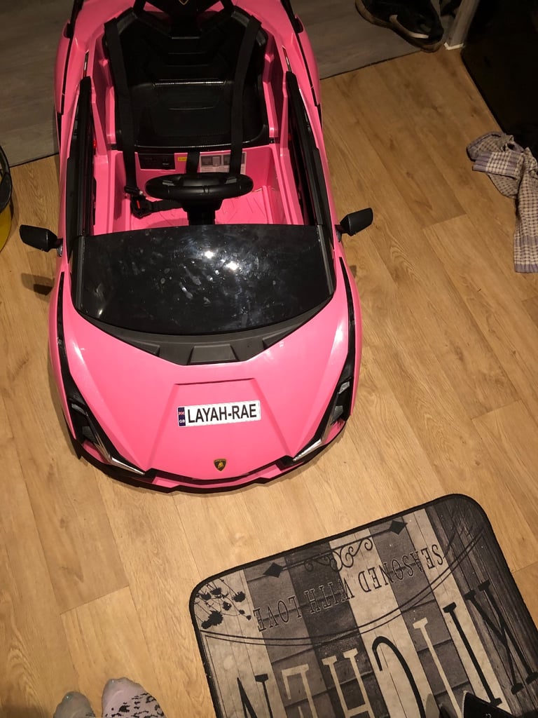 Lamborghini SIAN licensed 12v kids electric ride on toy car w/remote control