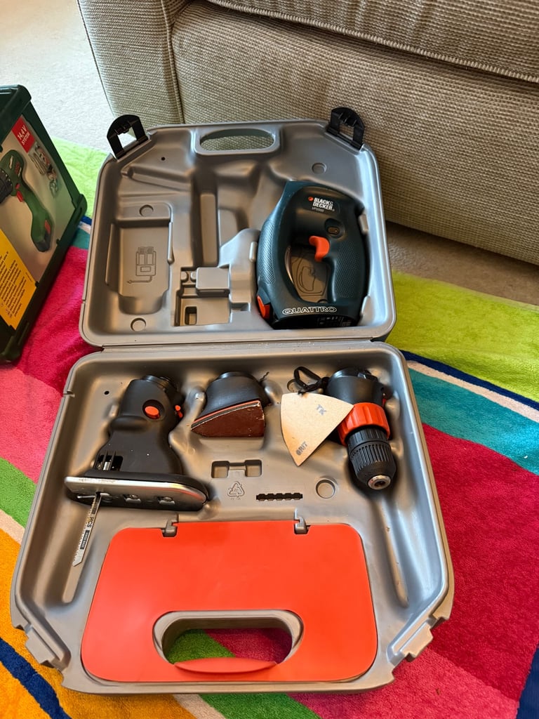 image for Black and decker drill Quattro 