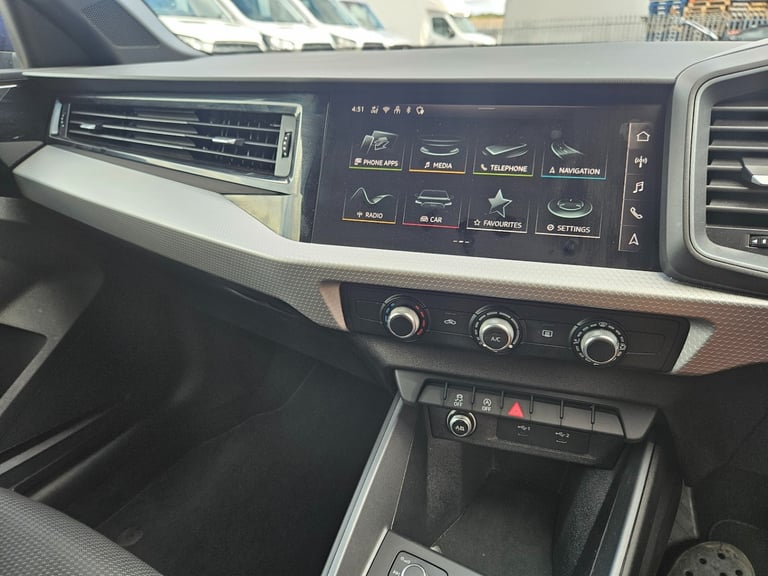 2025 AUDI A1 25 TFSI S Line 5dr S Tronic Auto Blue Damaged Salvage