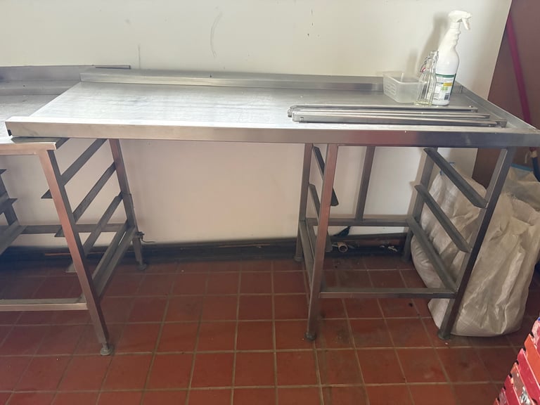 image for Table for pass through dishwasher