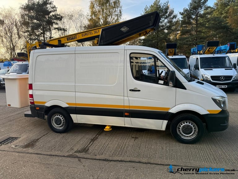 2018 Mercedes Sprinter 3.5 ton Versalift Access Platform Cherry Picker