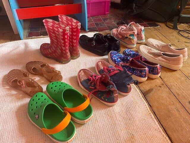 Range of girls footwear