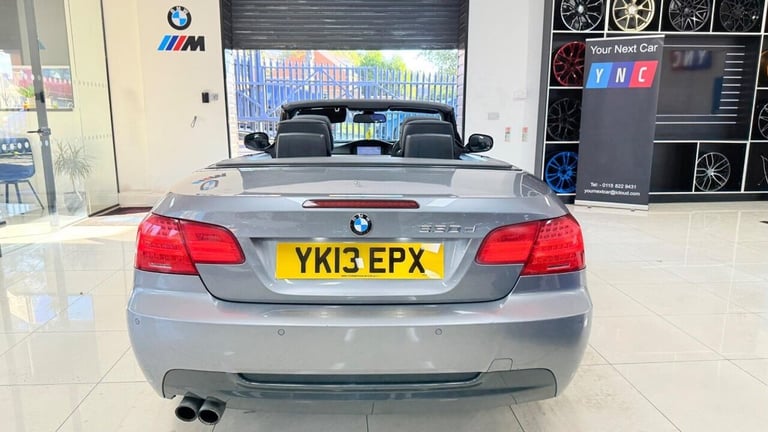 2013 BMW 3 Series 330d M Sport 2dr Step Auto CONVERTIBLE DIESEL Automatic