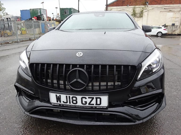 2018 18 REG MERCEDES BENZ AMG A CLASS A45 4MATIC AUTO DAMAGED REPAIRED SALVAGE