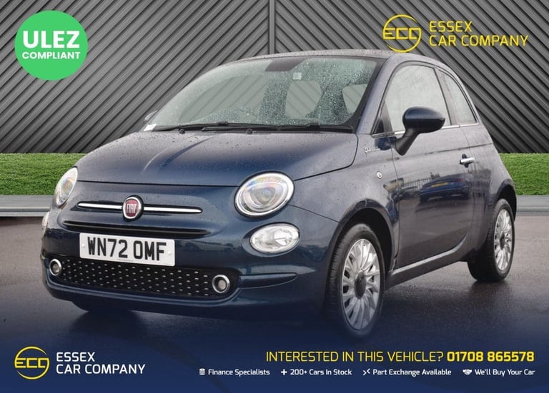 image for 2022 Fiat 500 1.0 MHEV Dolcevita Hatchback 3dr Petrol Manual Euro 6 (s/s) (70 bhp) Hatchback Petr...