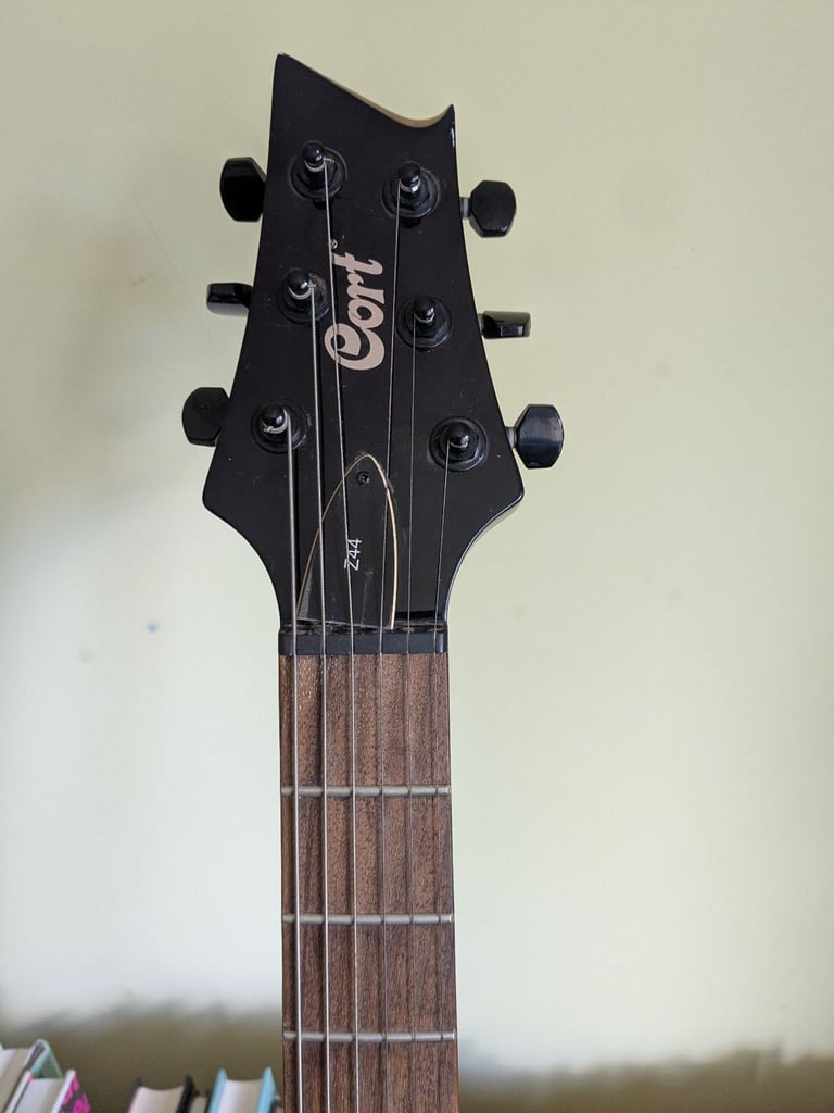 Electric guitar Cort Z44 and Marshall MG10CF amplifier - both barely used