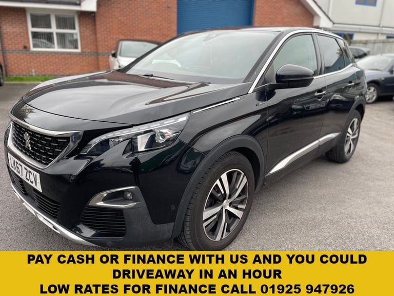 2017 Peugeot 3008 2.0 BlueHDi GT Line 5dr HATCHBACK DIESEL Manual