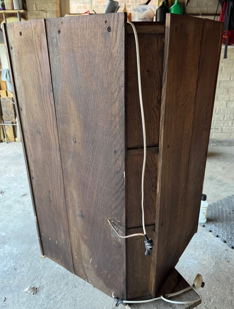 Solid Oak Half Corner Unit