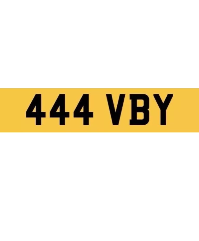 image for Dateless car private number plate 