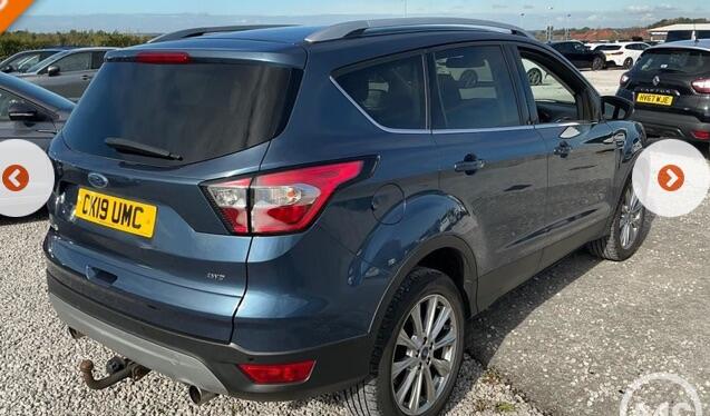 2019 Ford Kuga 2.0 TDCi EcoBlue Titanium Edition AWD Euro 6 (s/s) 5dr HATCHBACK Diesel Manual