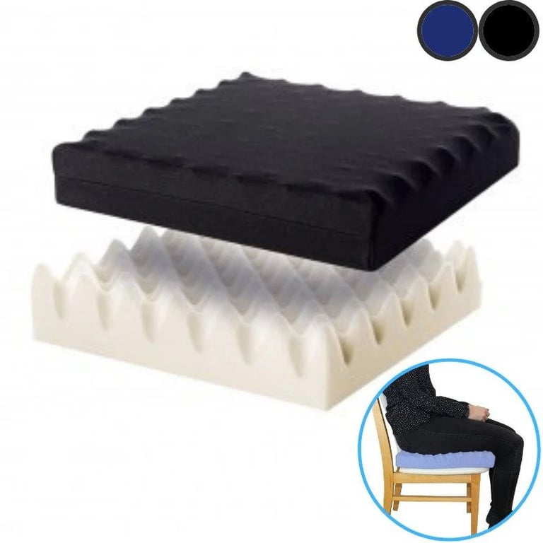 image for Putnams Sero Pressure Relief Standard Cushion - Black Stretch Cover - UK Made
