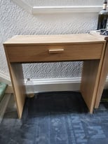 Desk with Drawer (Oak) 