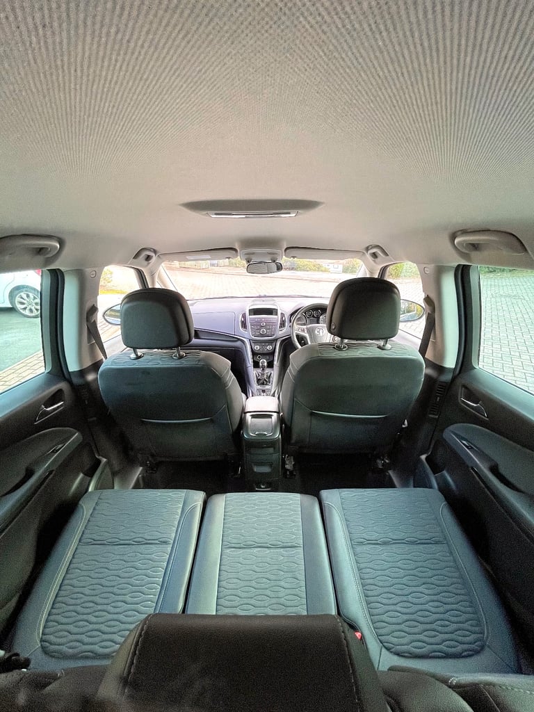 2015 VAUXHALL ZAFIRA TOURER SE CDTI 2.0 DIESEL 7 SEATER MPV BLUE