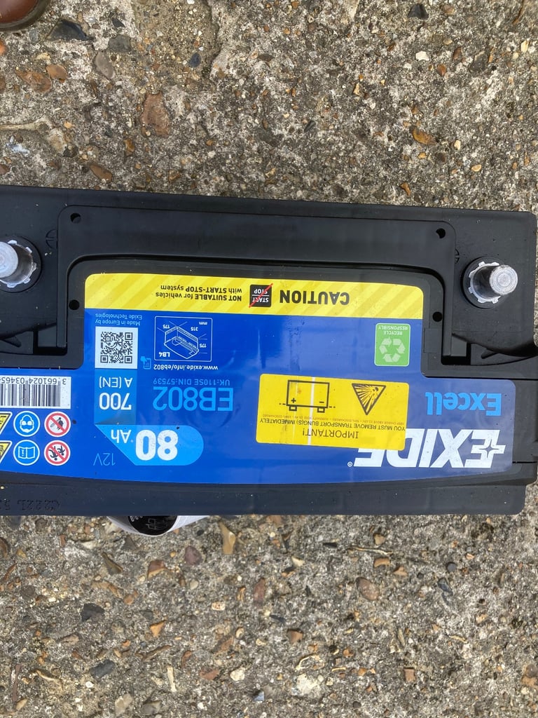 image for Car battery EXIDE EB802