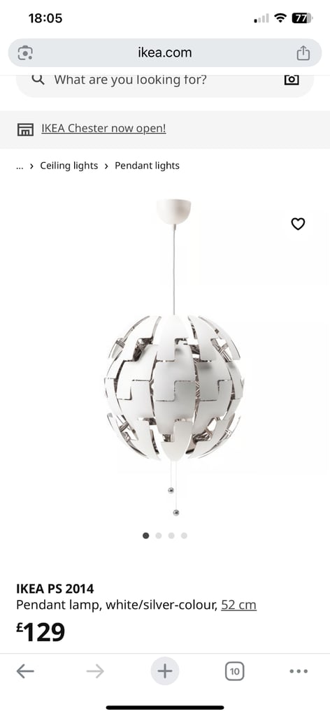image for Pendant light - ikea 
