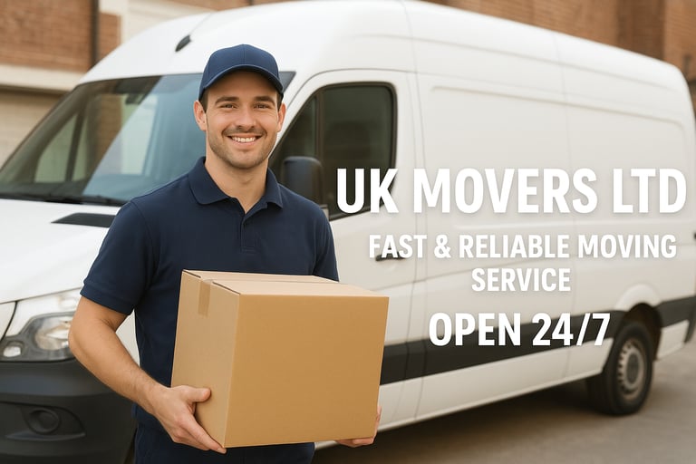 Man and Van Near You – Fully Trained & Experienced Movers