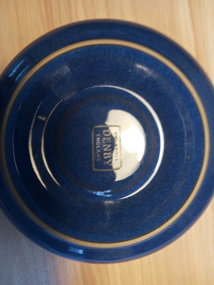 Denby Coffee Cups & Saucers x 6