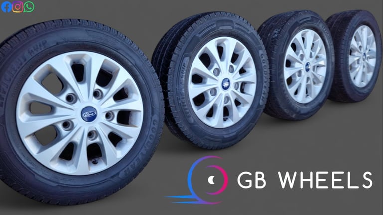 Genuine Ford Transit Custom 16" Alloy Wheels JK21-GA