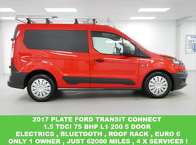 2017 FORD TRANSIT CONNECT 1.5 TDCI 75 BHP L1 200 5DR ( EURO 6 )