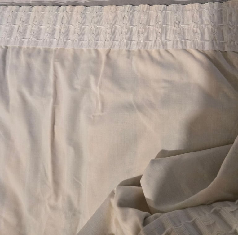 Qualty heavy lined curtains 56"x52"