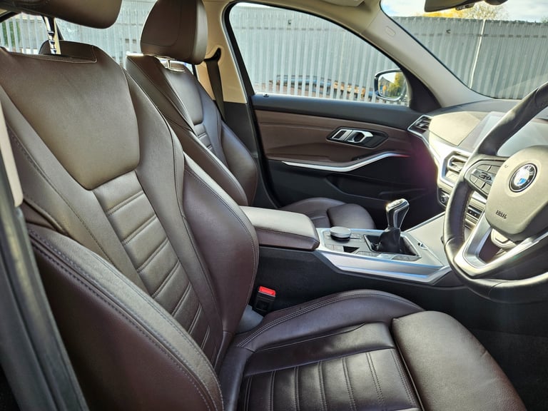 2021 21 BMW 3 SERIES 318D DIESEL Sport Black Damaged Repaired CAT N