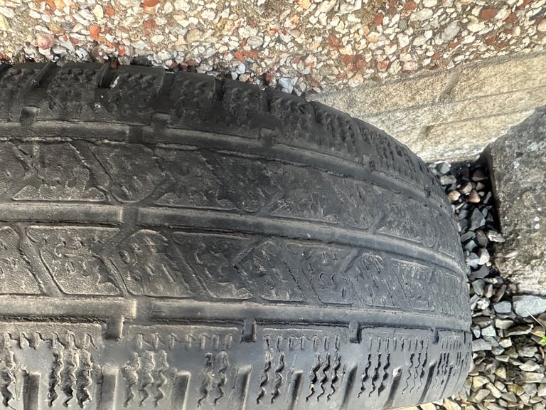 Ford transit van 195/70/15 spare wheel & tyre 195 70 15 mk6 mk7 parts good rim
