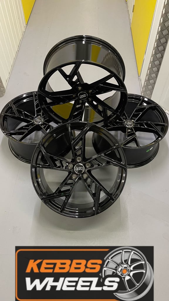 20" 2024 ABT AUDI RS6 RS7 STYLE ALLOY WHEELS A4 A5 A6 A7 A8 S4 S5 S6 Q3 Q5 VW GOLF R GTI TT A3