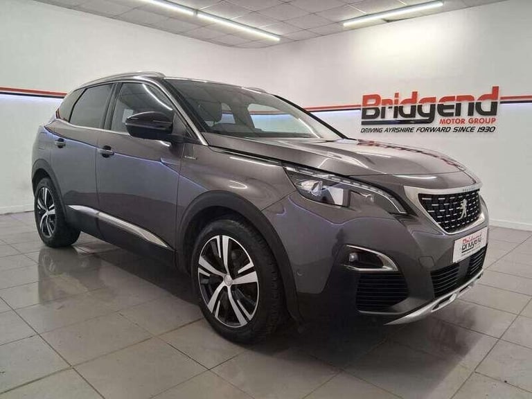 2019 Peugeot 3008 1.2 PureTech GT Line SUV 5dr HATCHBACK Petrol Manual