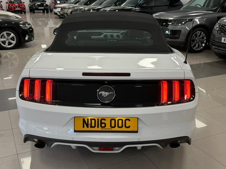 2016 16 FORD MUSTANG 2.3T ECOBOOST CONVERTIBLE 2DR PETROL SELSHIFT EURO 6 (317 P