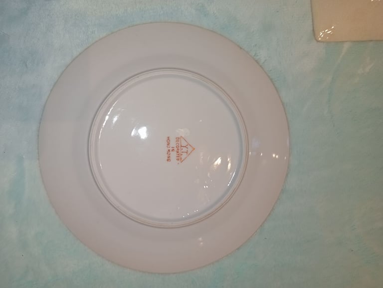 Vintage oriental plates Chinese plate oriental plates dragon