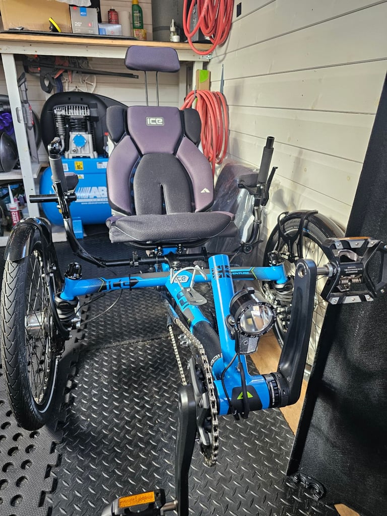 Ice fs adventure recumbent trike. 