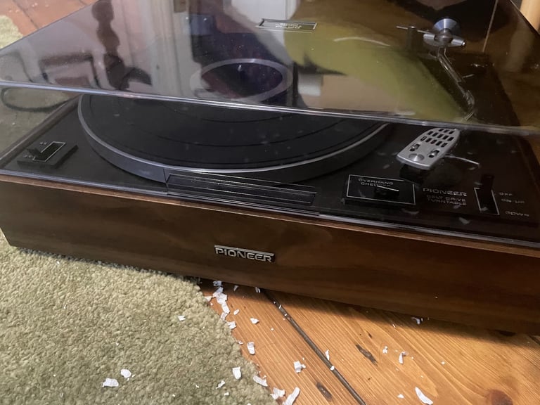 image for Pioneer PL 12 D stereo turntable belt driven 
