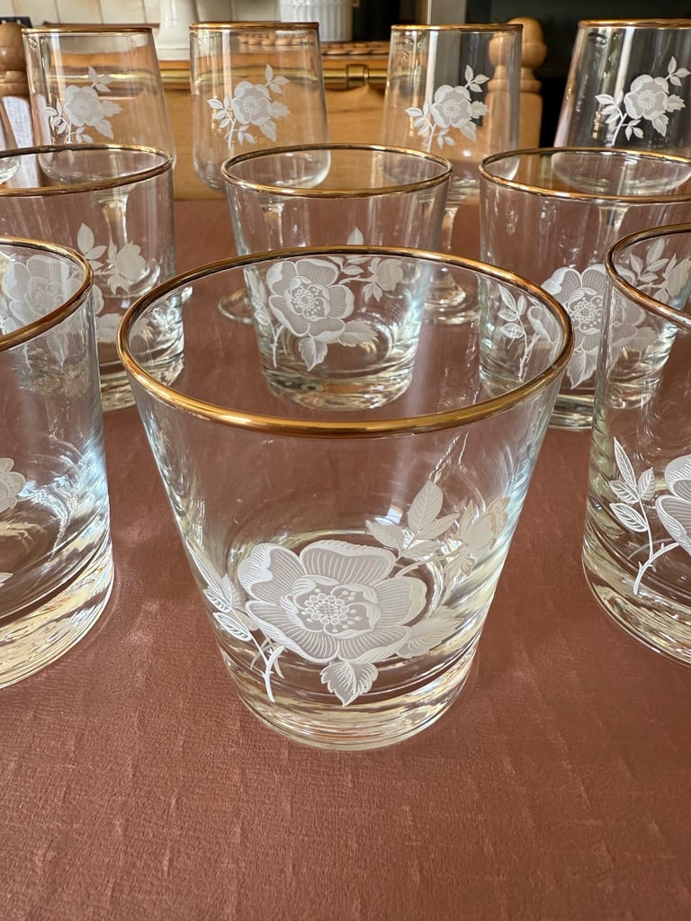 Vintage Drinking Glasses