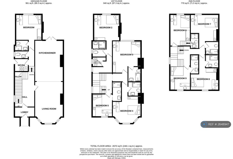9 bedroom house in Brompton Avenue, Sefton Park, Liverpool, L17 (9 bed) (#2648947)