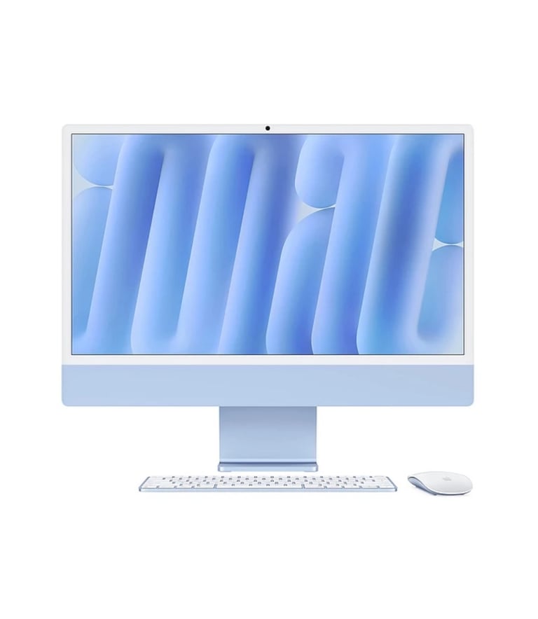 image for Apple iMac 24” M4 10-Core GPU 256GB - Blue 