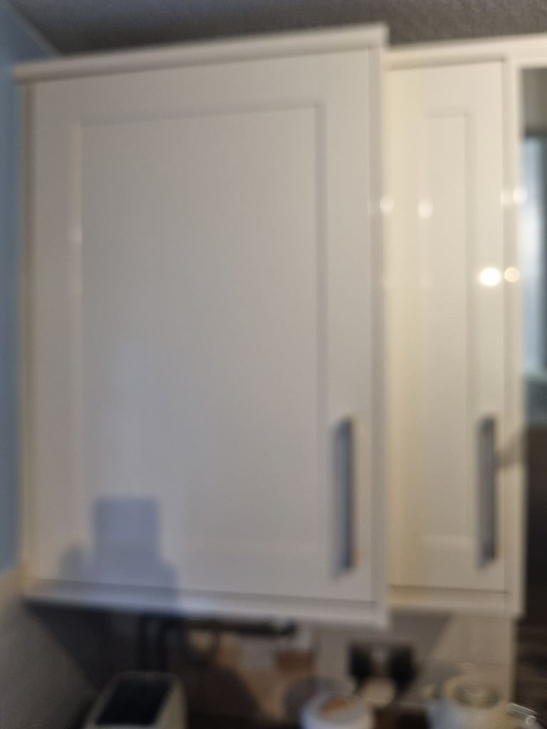 Kitchen doors, oven and extractor