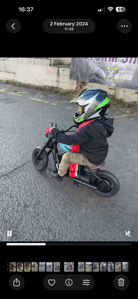 Kids electric bike