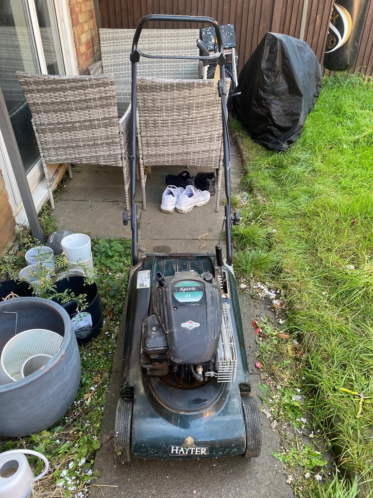 Hayter Petrol Lawnmower. No Box 