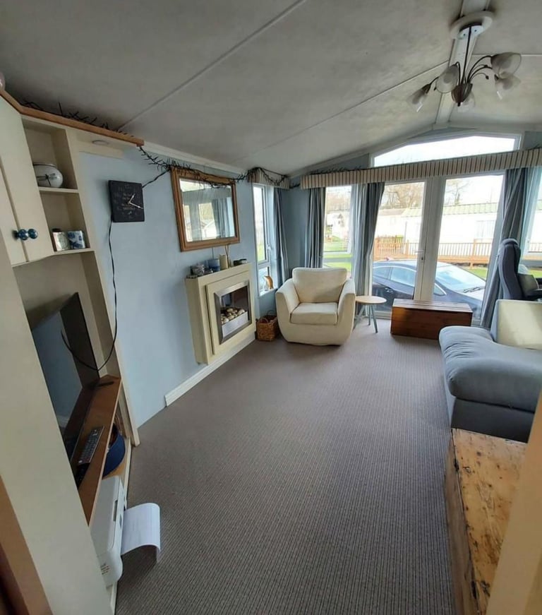 Static Holiday Caravan For Sale Off Site Willerby Vogue 42x12, 2 Bedroom