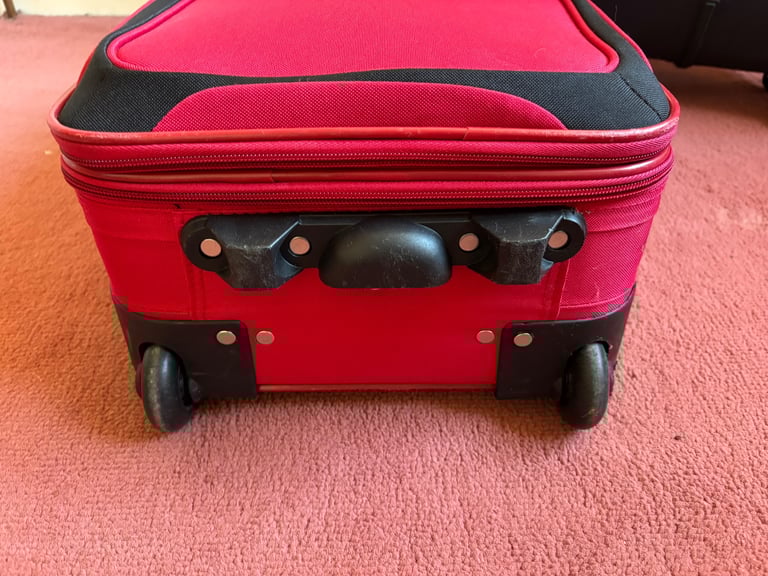 Small hand luggage suitcase 