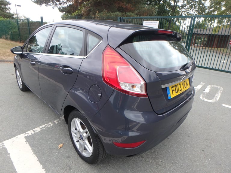 2013 Ford Fiesta 1.25 82 Zetec 5dr...All 13 Service Stamps in the Book HATCHBACK Petrol Manual