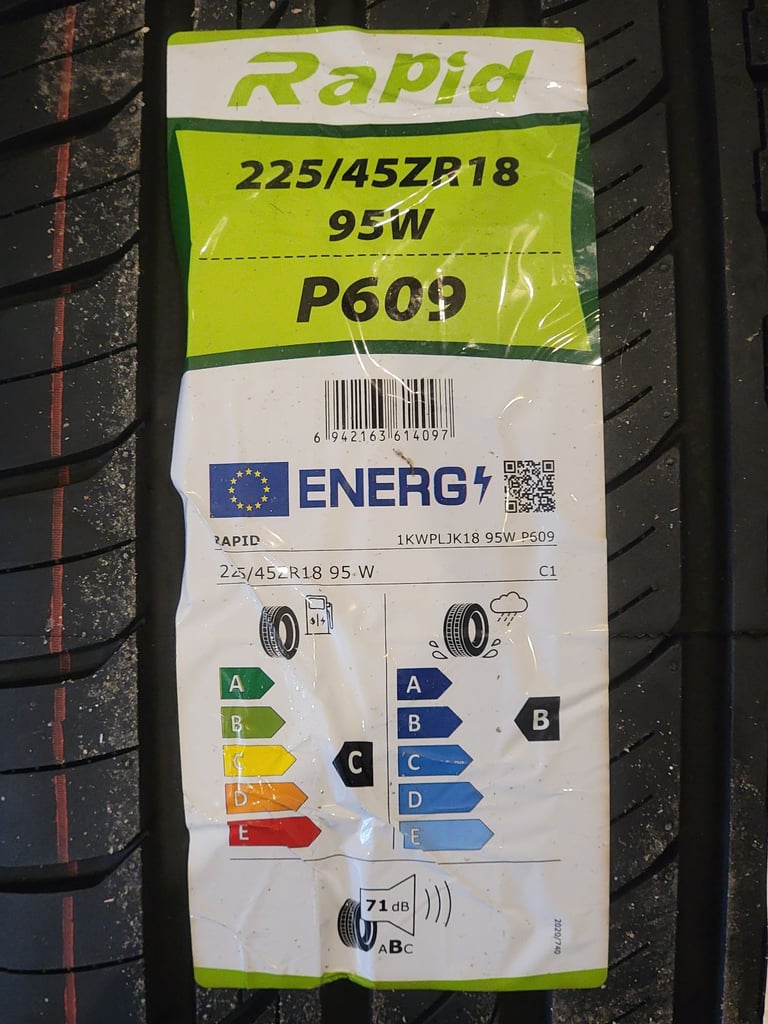 Rapid - 225/45ZR18 95W (P609)