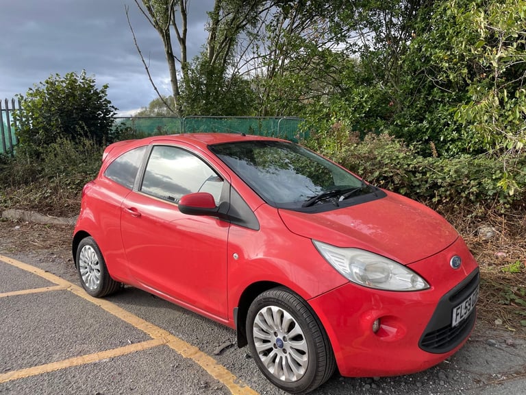 FORD KA 1.2 ZETEC 59 REG RED 3 DOOR MOT MARCH 20TH 2026 TAX £35 LOW INSURANCE 50+MPG