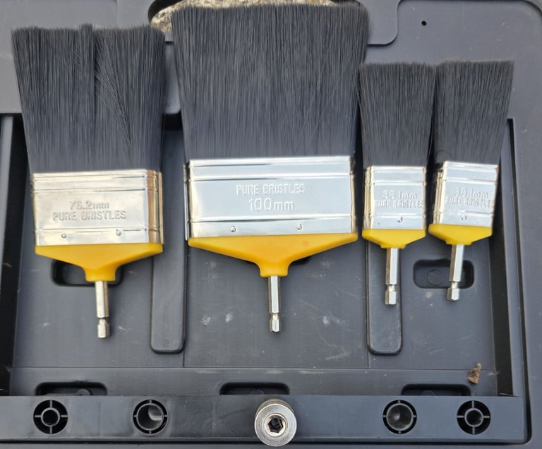 Pure Bristles paint brush set, see pictures and read description please.
