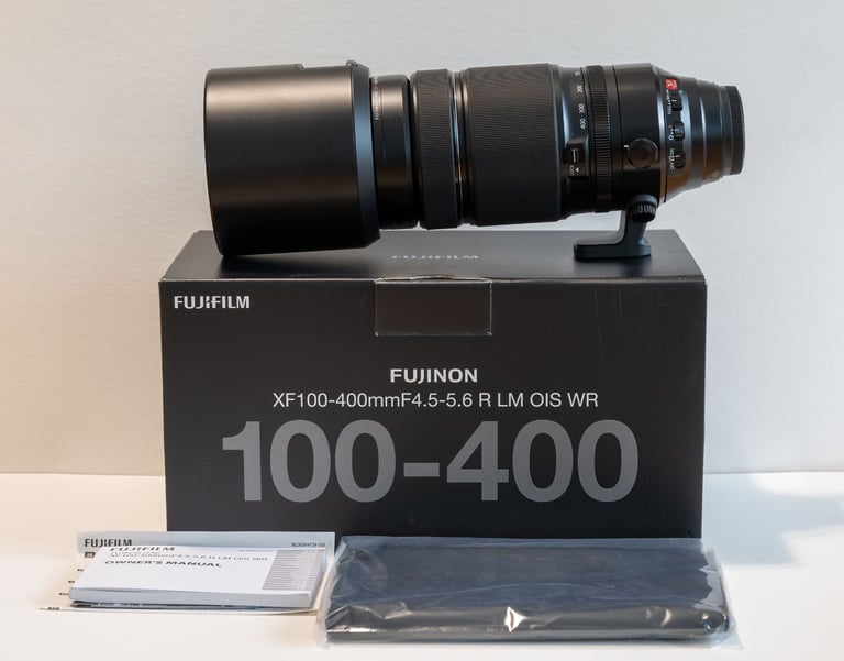image for Fuji Fujifilm XF100-400mm F4.5/5.6 R LM OIS WR lens