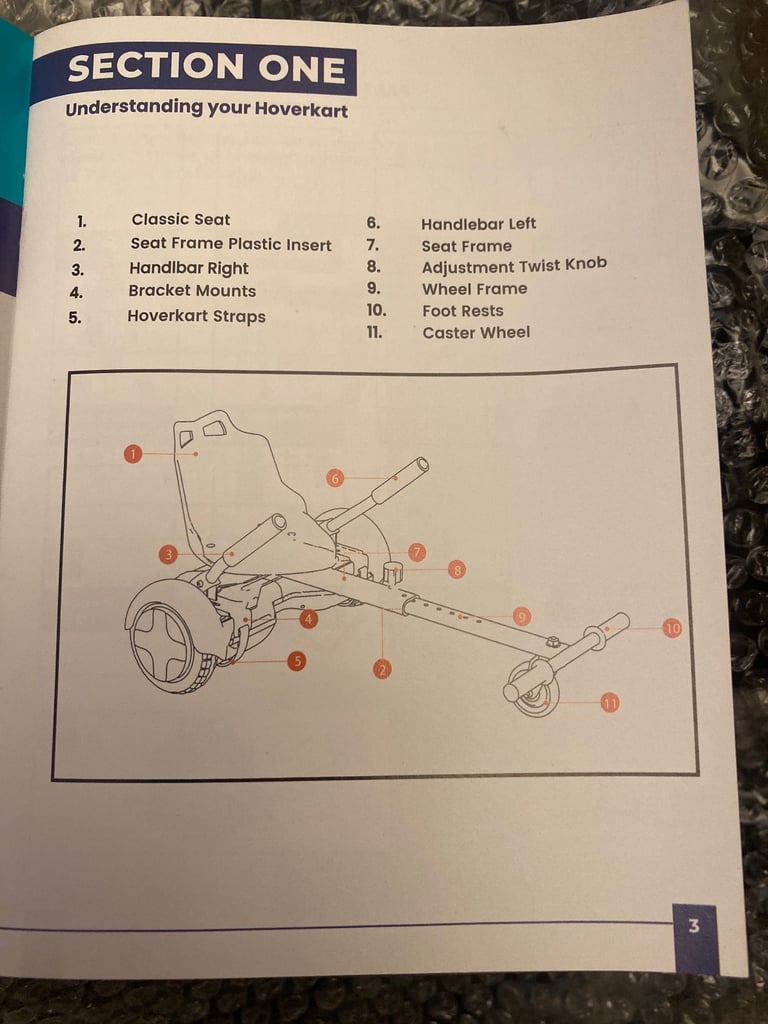 Segway classic pink kart frame. 