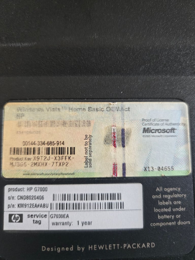 Hp laptop