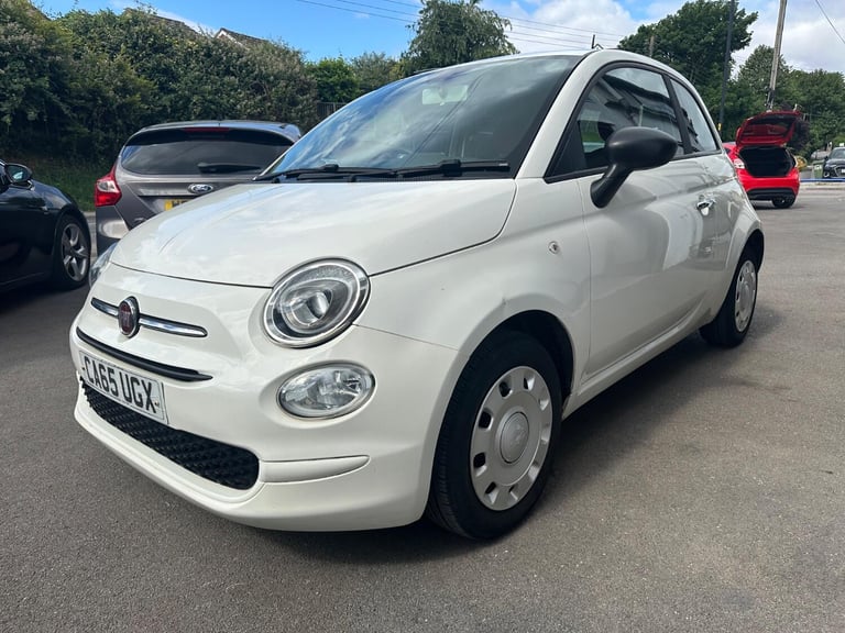 image for FIAT 500 1.2 500 My17 1.2 69hp Pop White Manual Petrol 2016