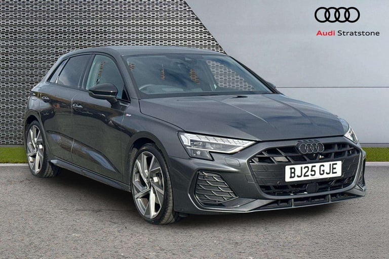 2025 Audi A3 35 TFSI Black Edition 5dr S Tronic Hatchback Petrol Automatic