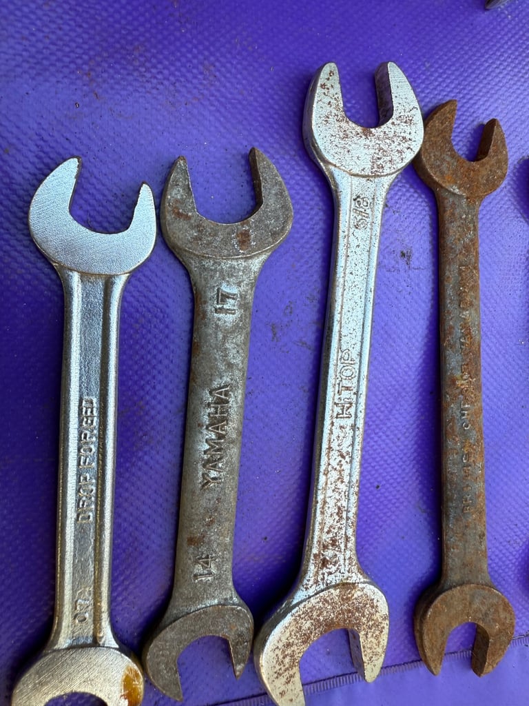 40-Piece Combination Spanners Tools Garage Mechanic's Motor DIY Retro Hand Tools